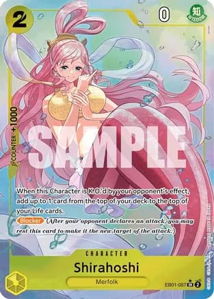 Shirahoshi (Alternate Art) — Extra Booster: Memorial Collection