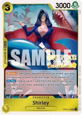 Shirley (Judge Pack Vol. 3) — One Piece Promotion Cards