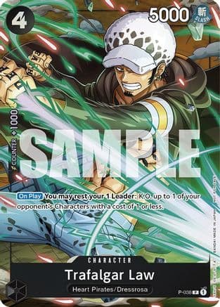 Trafalgar Law (Event Pack Vol. 4) — One Piece Promotion Cards