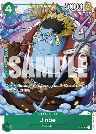 Jinbe (Event Pack Vol. 4) — One Piece Promotion Cards