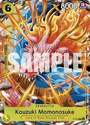 Kouzuki Momonosuke (Event Pack Vol. 4) — One Piece Promotion Cards