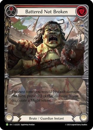 Battered Not Broken - LGS255 — Flesh and Blood: Promo Cards