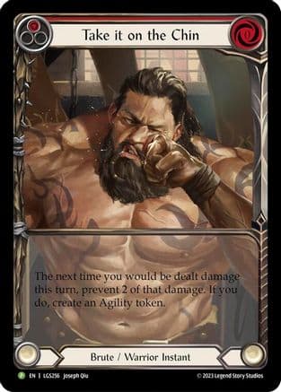 Take it on the Chin - LGS256 — Flesh and Blood: Promo Cards