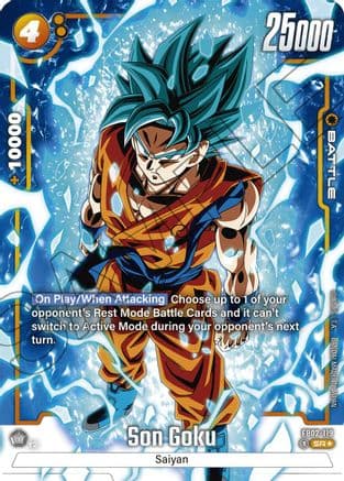 Son Goku - FB02-119 (Alternate Art) — Blazing Aura