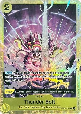 Thunder Bolt (Premium Card Collection -Best Selection Vol. 1-) — One Piece Promotion Cards