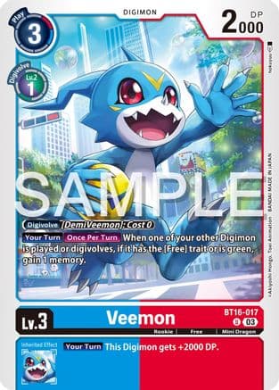 Veemon — Beginning Observer