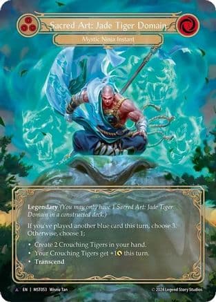 Sacred Art: Jade Tiger Domain (Marvel) — Part the Mistveil