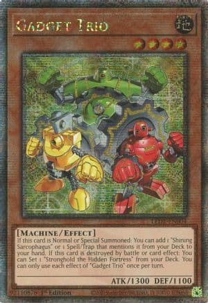 Gadget Trio (Quarter Century Secret Rare) — Legacy of Destruction