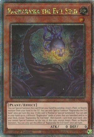 Ragnaraika the Evil Seed (Quarter Century Secret Rare) — Legacy of Destruction
