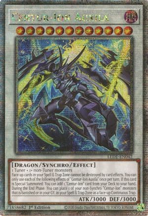 Centur-Ion Auxila (Quarter Century Secret Rare) — Legacy of Destruction