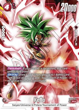 Kefla - FB02-013 (Alternate Art) — Blazing Aura