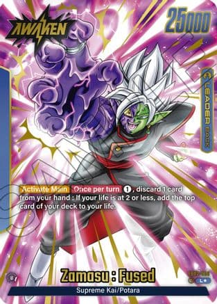 Zamasu : Fused - FB02-036 (Alternate Art) — Blazing Aura