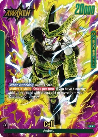 Cell - FB02-070 (Alternate Art) — Blazing Aura