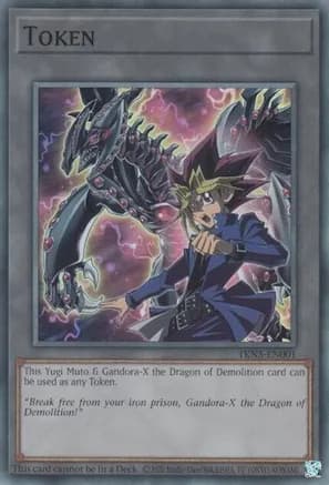 Token: Yugi Muto and Gandora-X the Dragon of Demolition — Legacy of Destruction