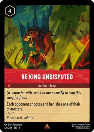 Be King Undisputed — Ursula's Return