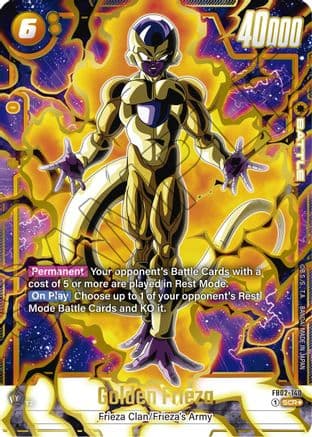 Golden Frieza (Alternate Art) — Dragon Ball Super: Fusion World card