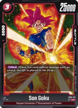 Son Goku - FB02-017 — Blazing Aura