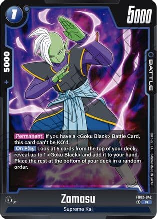 Zamasu - FB02-042 — Blazing Aura