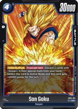 Son Goku - FB02-051 — Blazing Aura