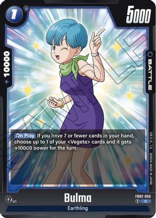 Bulma - FB02-056 — Blazing Aura
