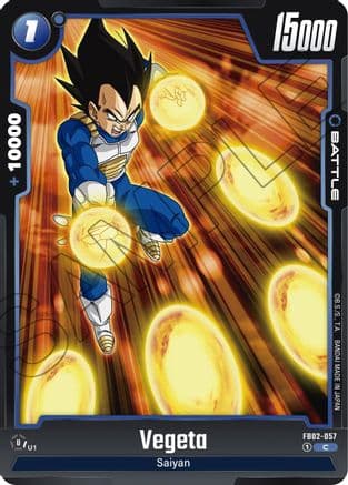 Vegeta - FB02-057 — Blazing Aura