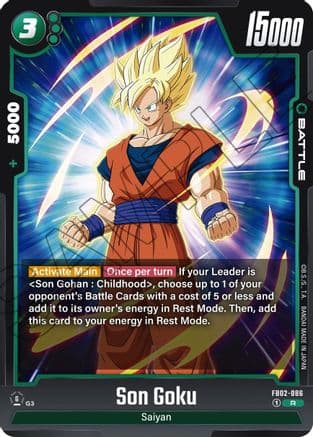 Son Goku - FB02-086 — Blazing Aura