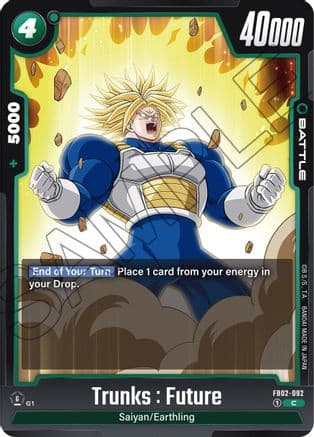 Trunks : Future - FB02-092 — Blazing Aura