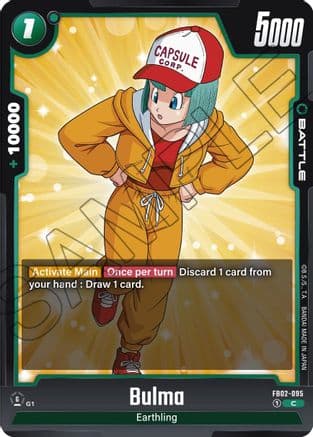 Bulma - FB02-095 — Blazing Aura