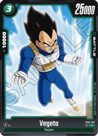 Vegeta - FB02-097 — Blazing Aura