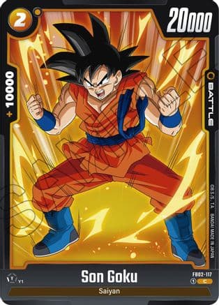 Son Goku - FB02-117 — Blazing Aura