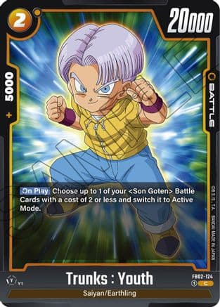 Trunks : Youth — Blazing Aura