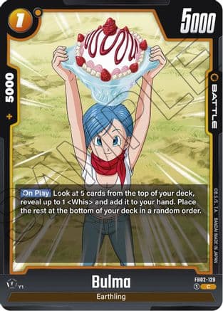 Bulma - FB02-129 — Blazing Aura