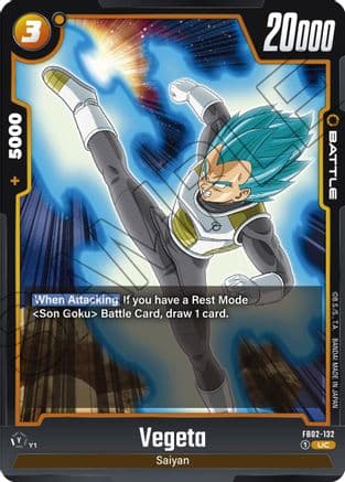 Vegeta - FB02-132 — Blazing Aura