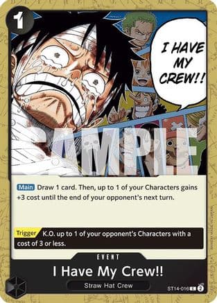 I Have My Crew!! — Starter Deck 14: 3D2Y