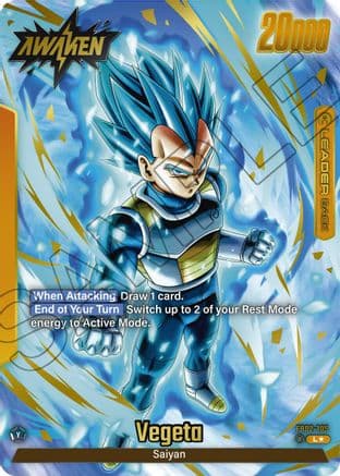 Vegeta - FB02-105 (Alternate Art) — Blazing Aura