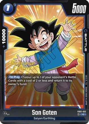 Son Goten - FB02-052 — Blazing Aura Release Event Cards