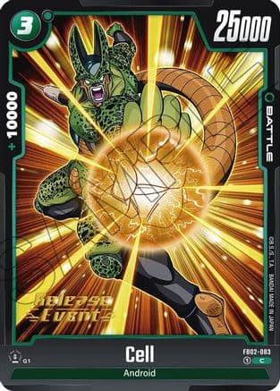 Cell - FB02-083 — Blazing Aura Release Event Cards