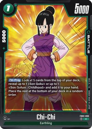 Chi-Chi — Blazing Aura Release Event Cards