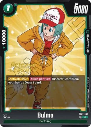 Bulma - FB02-095 — Dragon Ball Super: Fusion World card
