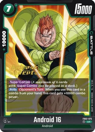 Android 16 — Blazing Aura Release Event Cards