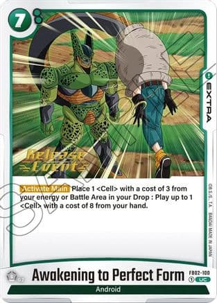 Awakening to Perfect Form — Blazing Aura Release Event Cards