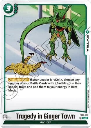 Tragedy in Ginger Town — Blazing Aura Release Event Cards