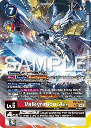 Valkyrimon ACE (Alternate Art) — Beginning Observer