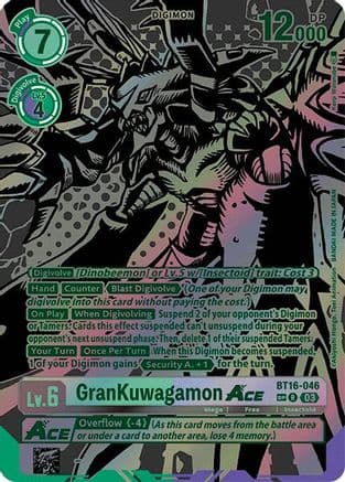 GranKuwagamon ACE (Textured) — Beginning Observer