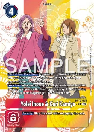 Yolei Inoue & Kari Kamiya (Alternate Art) — Beginning Observer