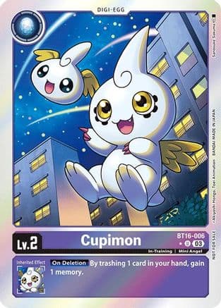 Cupimon (Box Promotion Pack: Beginning Observer) — Beginning Observer Digimon Card Game card by Sanosuke Sakuma