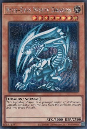 Blue-Eyes White Dragon (Secret Rare) — 25th Anniversary Ultimate Kaiba Set