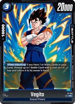 Vegito - FP-010 — Fusion World Promotion Cards and Packs