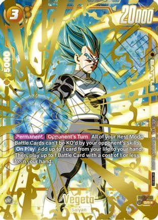 Vegeta - FB02-133 (Championship 2024-2025 Regionals) — Tournament and Championship Promos