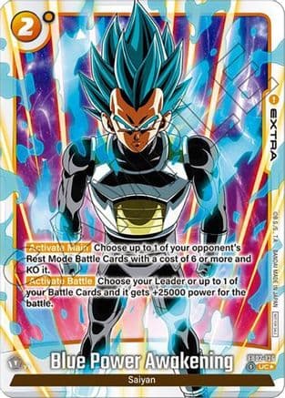 Blue Power Awakening - FB02-136 (Tournament Pack -Winner- 02) — Tournament and Championship Promos